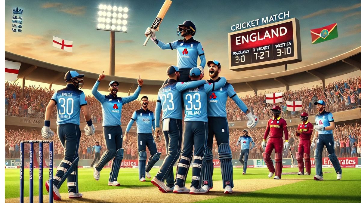 England vs West Indies T20I match